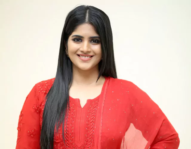 Megha Akash at Ravanasura Pre Release